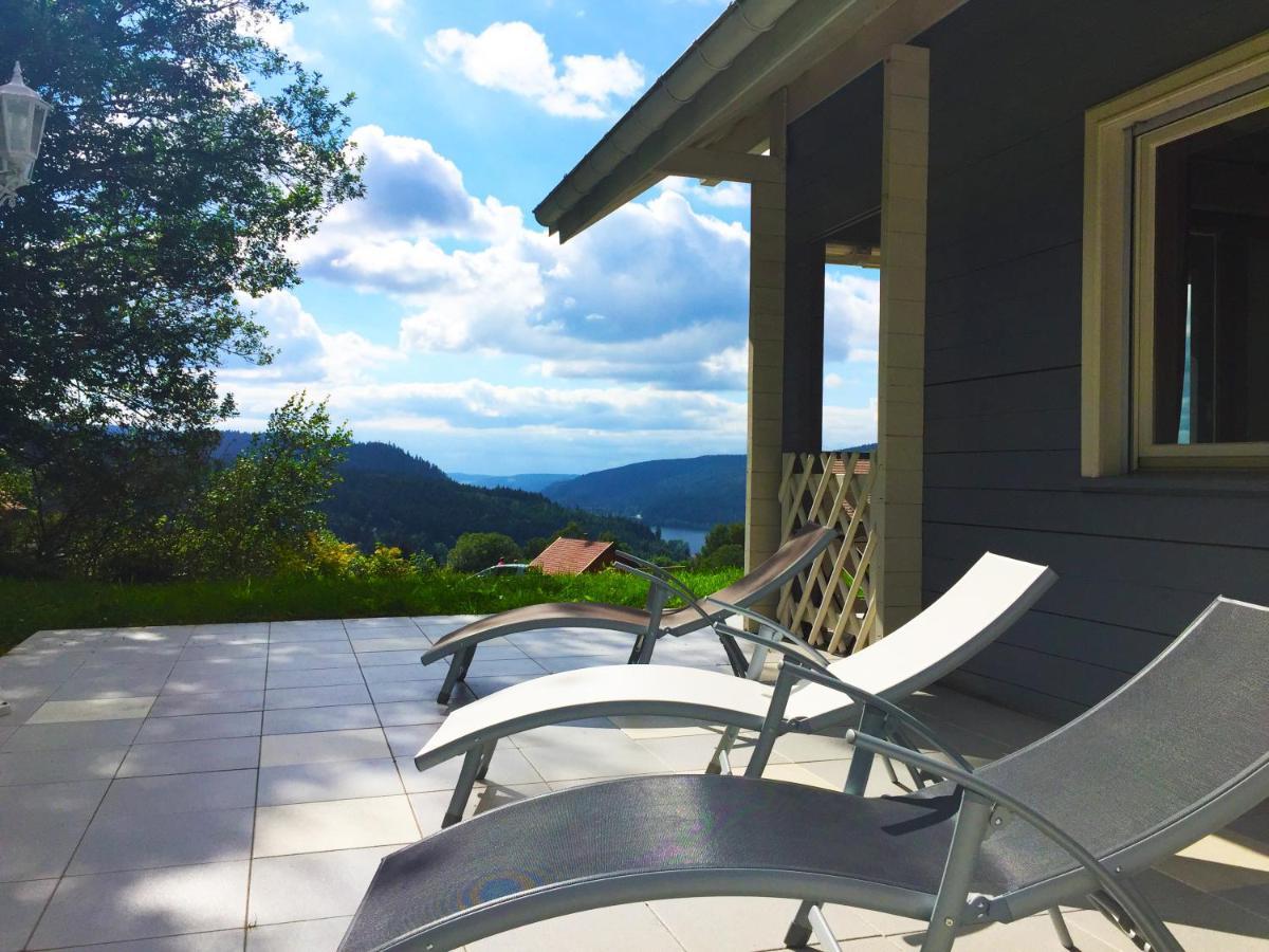 Chalet Le Flocon Bleu - Mauselaine Avec Vue Sur Le Lac De Gérardmer Buitenkant foto