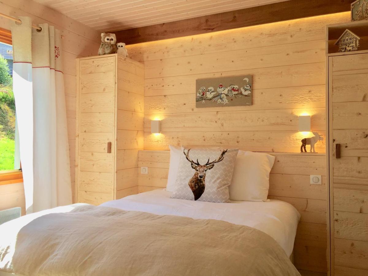 Chalet Le Flocon Bleu - Mauselaine Avec Vue Sur Le Lac De Gérardmer Buitenkant foto