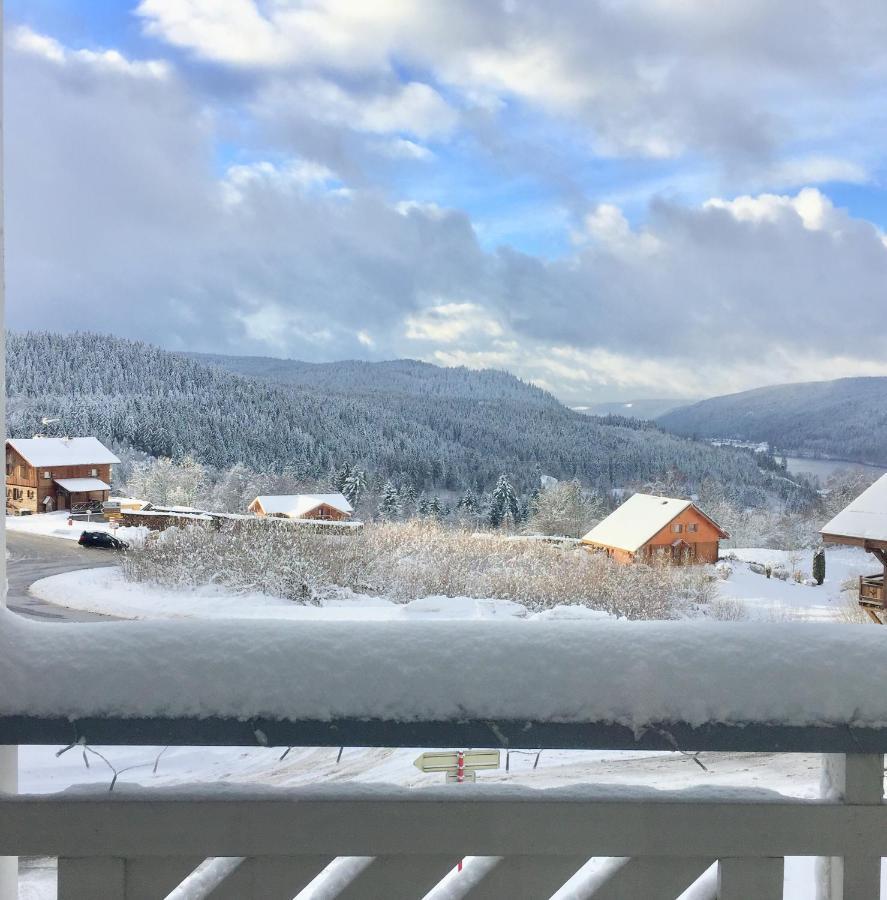 Chalet Le Flocon Bleu - Mauselaine Avec Vue Sur Le Lac De Gérardmer Buitenkant foto