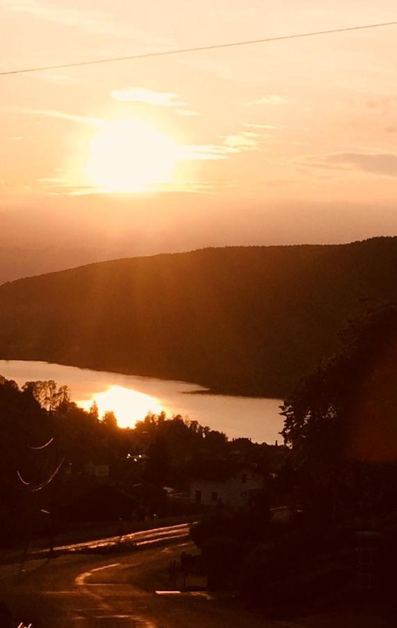 Chalet Le Flocon Bleu - Mauselaine Avec Vue Sur Le Lac De Gérardmer Buitenkant foto