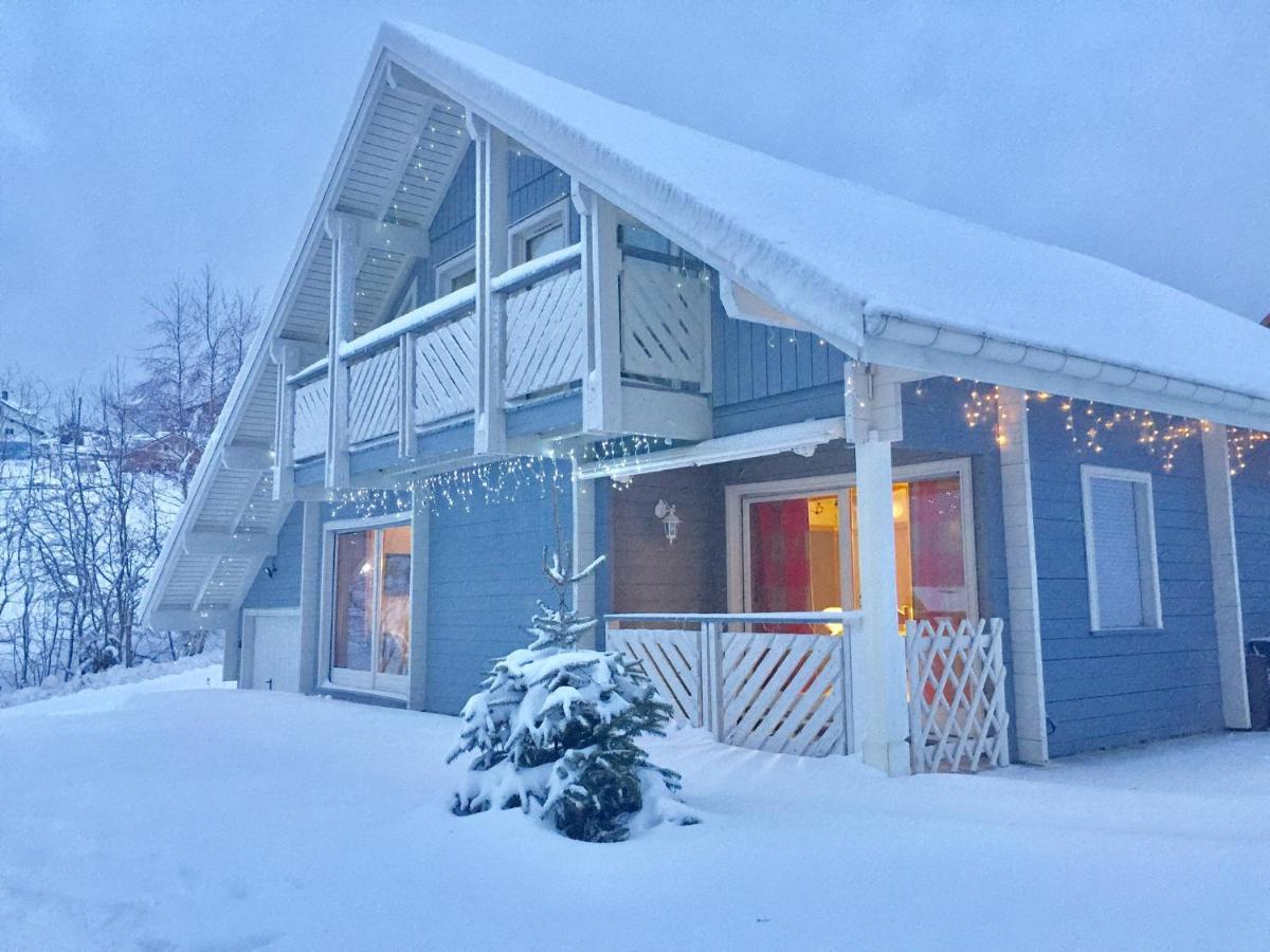 Chalet Le Flocon Bleu - Mauselaine Avec Vue Sur Le Lac De Gérardmer Buitenkant foto